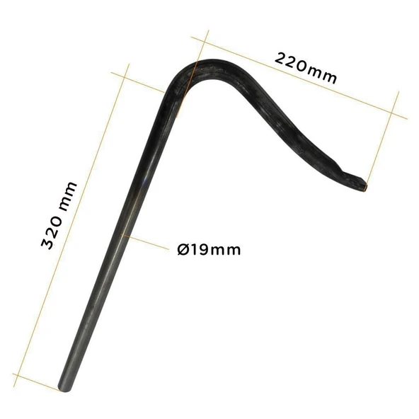 Rox Wood 0101 Holdfast Çelik İşkence 32x22 cm - Resim 2