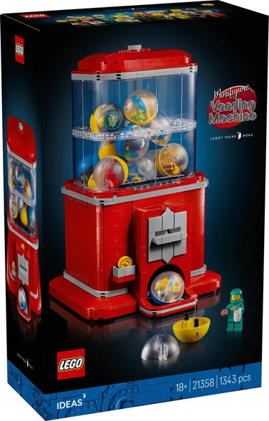 LEGO Ideas 21358 Minifigure Vending Machine ürün görseli 1