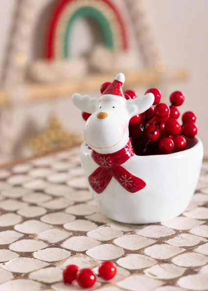 The Mia Yılbaşı Kasesi Çerezlik 13x11x13 cm - 7