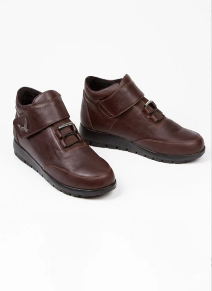 Hakiki Deri Cırtlı Kadın Bot - Resim 4