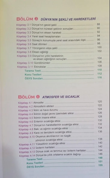 9. Sınıf Coğrafya Modüler piramit sistemiyle Konu Anlatımı ve Soru Çözümü Karekök Yayınları - 3
