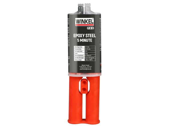 WINKEL PRO 5 Minute Steel Epoxy Çift Kompenantlı Epoksi 25 GR.(20064) ürün görseli