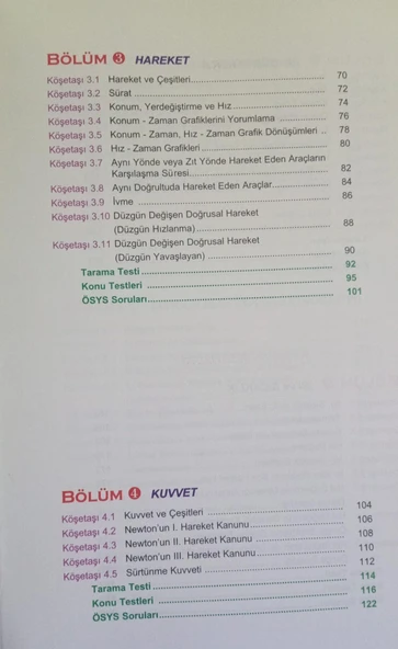 9. Sınıf FİZİK Modüler piramit sistemiyle Konu Anlatımı ve Soru Çözümü Karekök Yayınları - 3