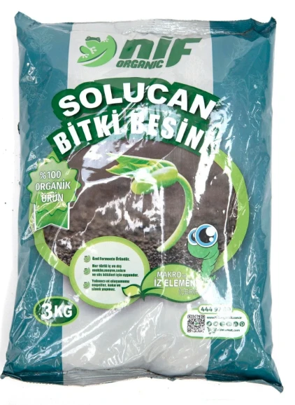 Nif solucan bitki besini ürün görseli