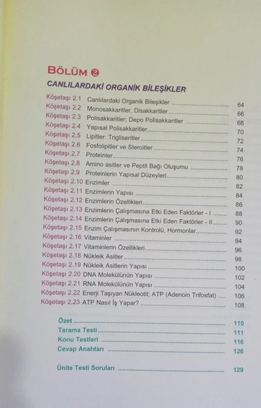 9. Sınıf Biyoloji Modüler piramit sistemiyle Konu Anlatımı ve Soru Çözümü Karekök Yayınları - 3