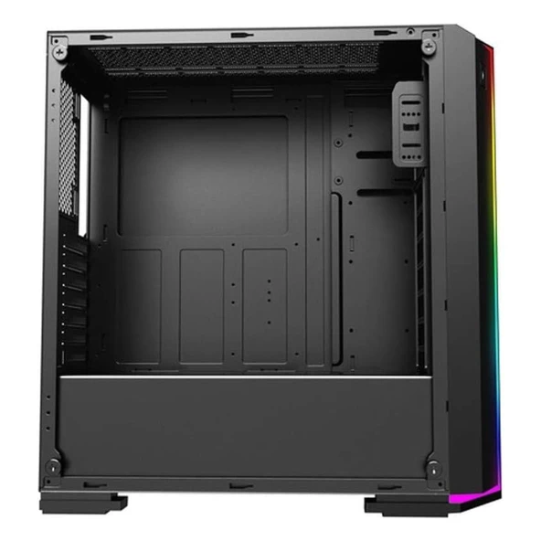 PowerBoost VK-G3906S USB 3.2 RGB ATX Mid Tower Siyah Kasa - 2