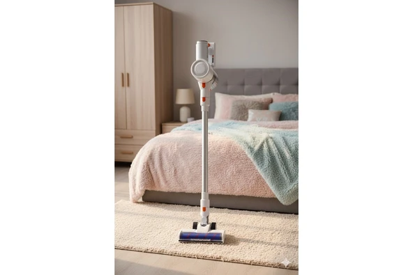 Hd-12 Şarjlı Dikey Süpürge  350W Bldc Motor, 23KPA Güçlü Emiş, 2500MAH Pil, 3 Hız - Resim 2