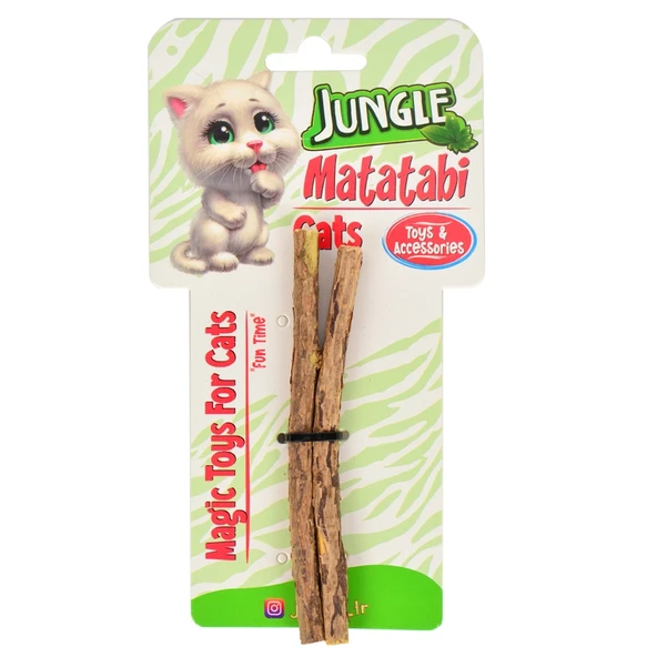Jngm 022 Jungle Matatabi Cats Stick 2Li Medium ürün görseli
