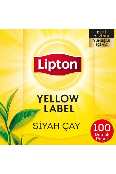 Lipton Yellow Label 100'lu Demlik Poset Cay - 2