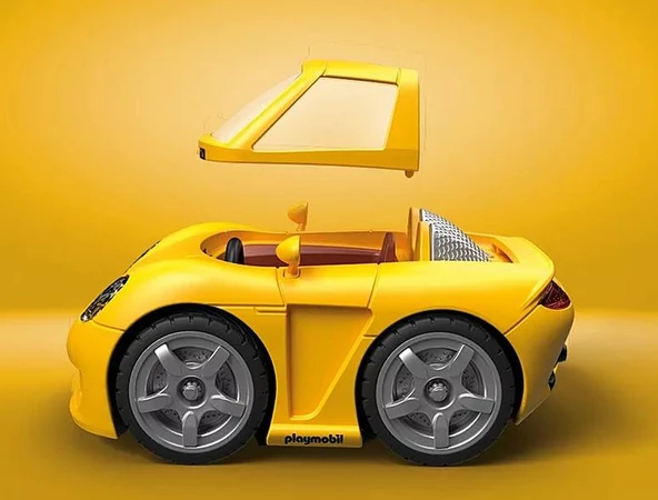 Playmobil 71859 X Porsche Carrera GT - Resim 3