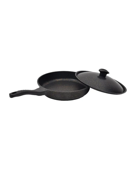 NURGAZ Granit Döküm Kamp Tavası 28 cm - 3