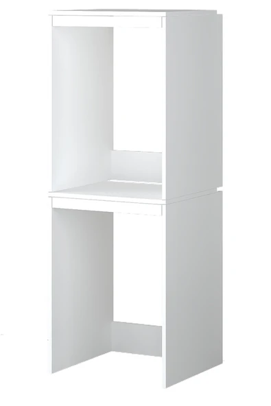 Ice Kurutma Makinesi Dolabı Beyaz Çok Amaçlı Banyo Dolabı - Resim 5