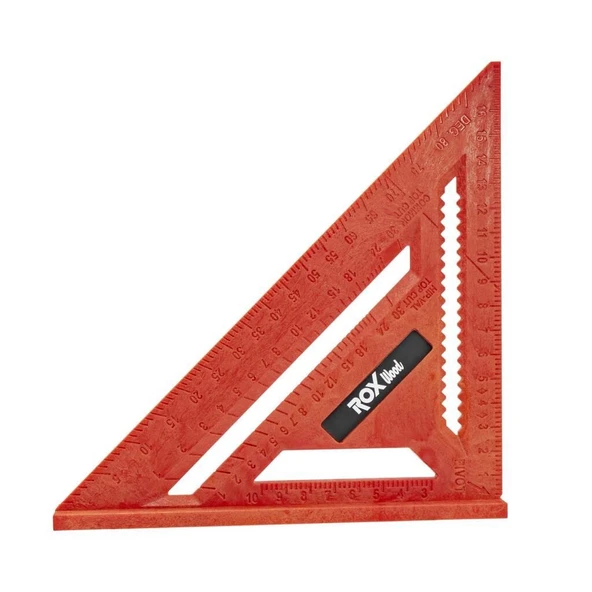 Rox Wood 0022 Abs Plastik Üçgen Marangoz Gönye 175 mm ürün görseli