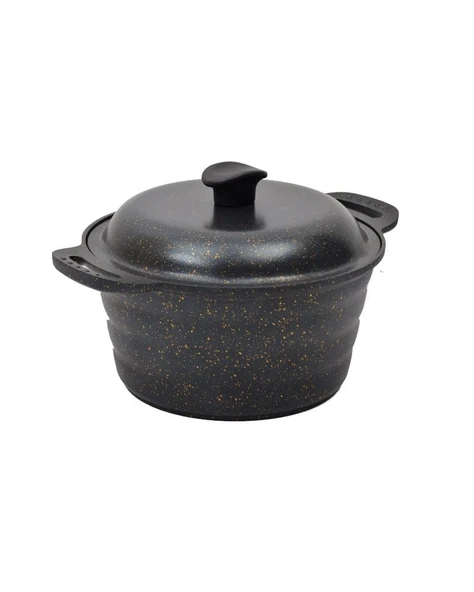 NURGAZ Granit Döküm Kamp Tenceresi 24 cm ürün görseli