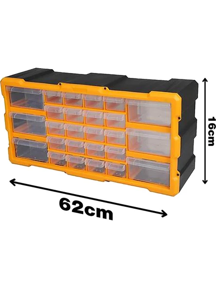 Superbag Monoblok Çekmece Seti 26'lı Organizer - 2