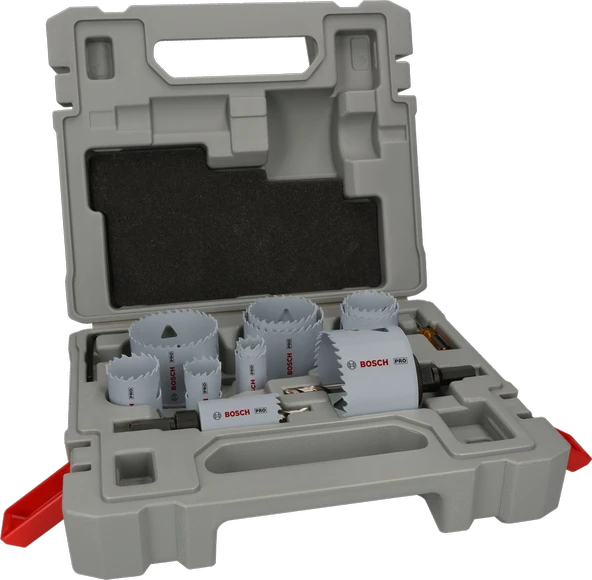 BOSCH PRO 17 Parça HSS-Bimetal Panç - Delik Açma Seti Ahşap ve Metal için ürün görseli