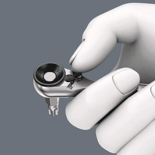 WERA  Zyklop Mini Cırcır kolu (8001A) - Resim 4