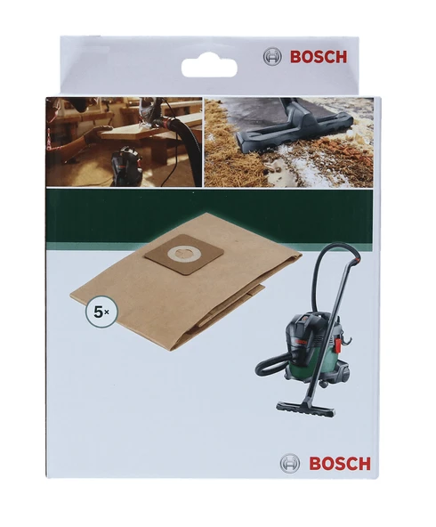 BOSCH Kağıt Toz Torbası  5'li AdvancedVac 20 Süpürge İçin - Resim 2