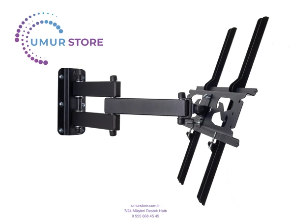VESTEL 55qa9701 55" Inç Qled Smart Tv Hareketli Televizyon Duvar Askı Aparatı - 5