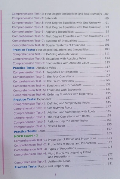 9.Sınıf Mathematics Grade Question Book Karekök Yayınları ( MATEMATİK SORU BANKASI İNGİLİZCE ) - 3
