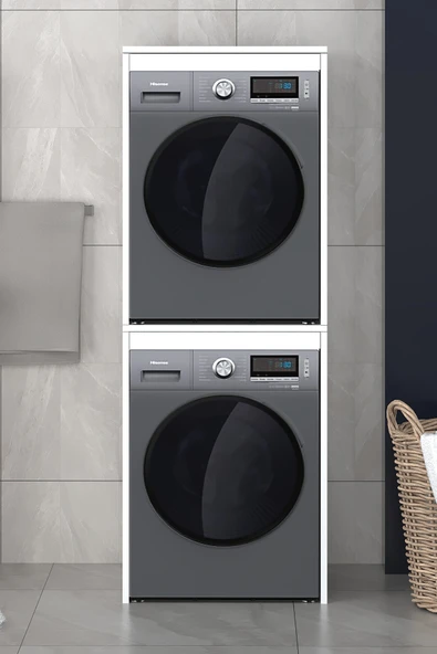 Ice Kurutma Makinesi Dolabı Beyaz Çok Amaçlı Banyo Dolabı ürün görseli