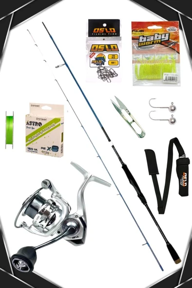 Oslo Alexa 1000 Oslo Rock Game 213cm 05-7gr LRF Olta Seti ürün görseli