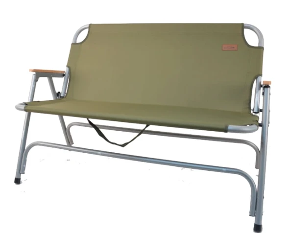 NURGAZ Çift Kişilik Katlanır Kamp Sandalyesi (NG C135 Yeşil) ürün görseli