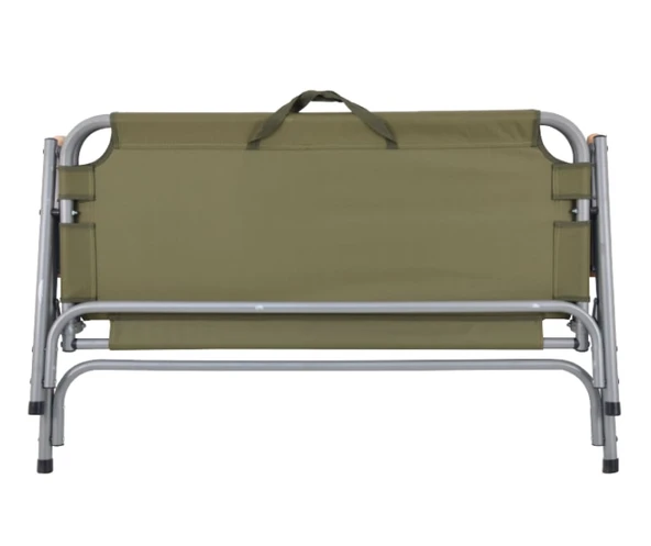 NURGAZ Çift Kişilik Katlanır Kamp Sandalyesi (NG C135 Yeşil) - Resim 4