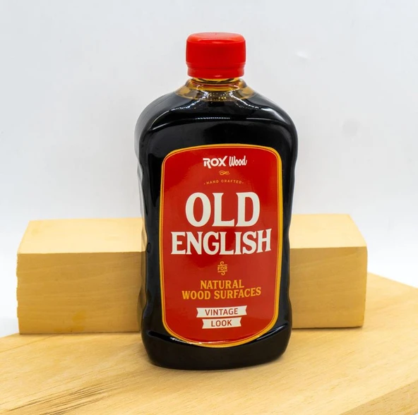 Rox Wood 0256 Old English Antik Ahşap Yağı 500 ml - Resim 2