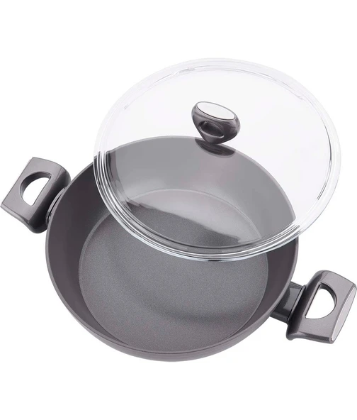 Nora Seramik Kısa Tencere 28X7 cm - Resim 3