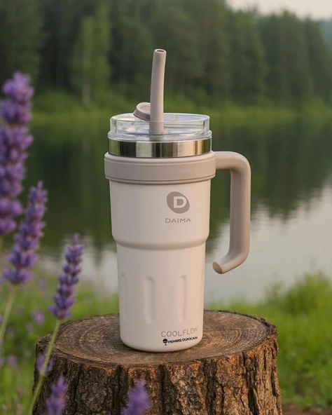 Daima Cool Flow Termos Krem 780 ml ürün görseli 1