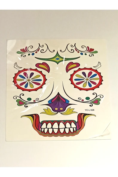 Monalisa Home Lüks Renkli Farklı Sembolik Vücüt Dövme