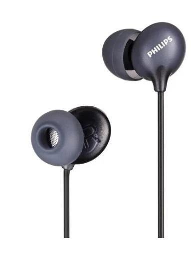 OUTLET Philips SHE2405BK UpBeat Kulakiçi Mikrofonlu Kulaklık Siyah OUTLET - Resim 2