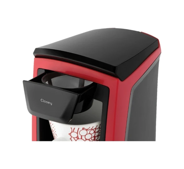 Fakir Closey 1000 W Filtre Kahve Makinesi Kırmızı - 3