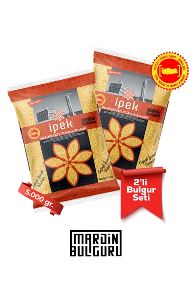 İnce (Midyat) Pilavlık Bulgur 5 Kg x 2 Adet ürün görseli 1
