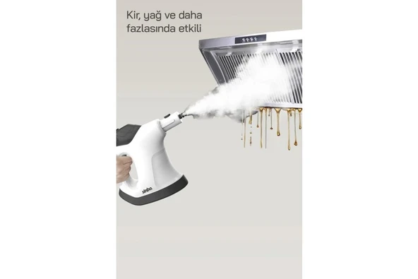SİNBO SSC-6424 9 In 1 Çok Fonksiyonlu El Tipi Basınçlı Buharlı Temizlik Makinesi - Resim 8
