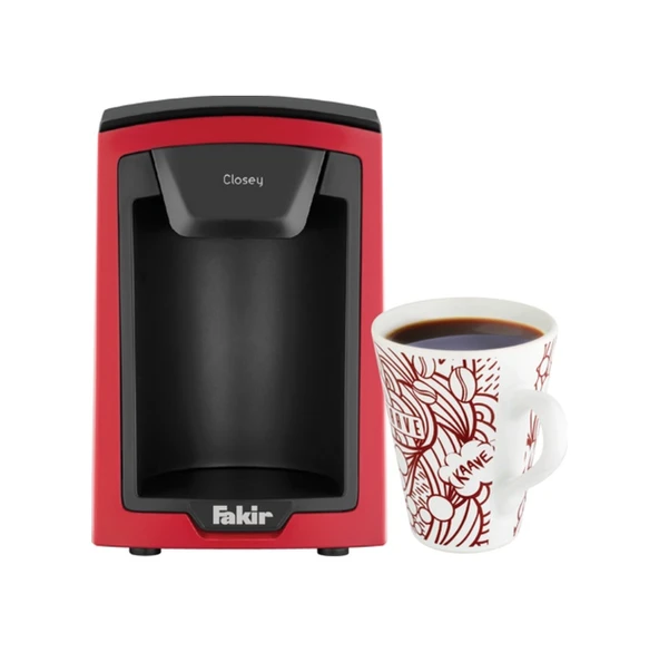 Fakir Closey 1000 W Filtre Kahve Makinesi Kırmızı - 2