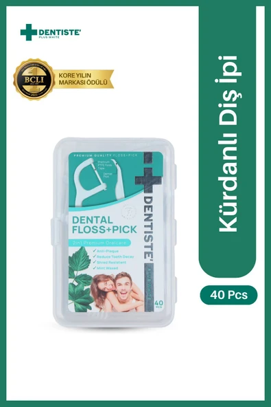 DENTİSTE DİŞ İPİ ÇATALLI 40'LI ürün görseli 1