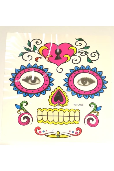 Monalisa Home Lüks Renkli Farklı Sembolik Vücüt Dövme