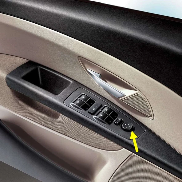 Fiat Grande Punto 2006-2011 Dış Dikiz Ayna Ayar Düğmesi Tuşu 735428719