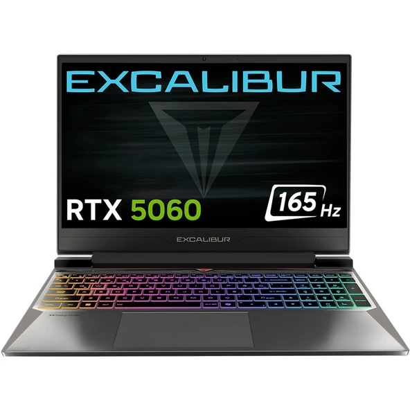 Casper Excalibur G870 Seires 2 Core 7-240H 24GB 500GB RTX5060 15.6" Freedos Gaming Laptop G870.240H-CV60X-C ürün görseli