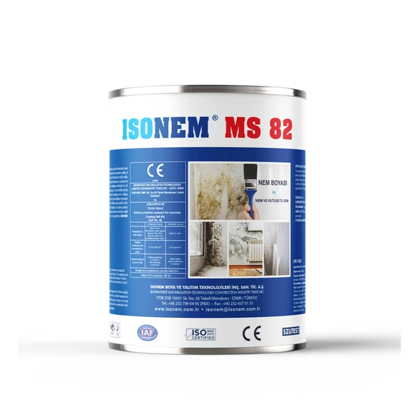 ISONEM MS82 Rutubetli Yüzey ve Nem Boyası 1 Kg ürün görseli 1