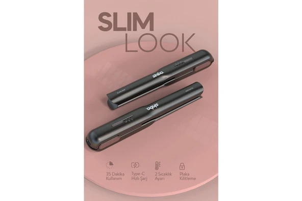 Şarj Edilebilir Kablosuz Taşınabilir Saç Düzleştirici SHD-1742 - 8