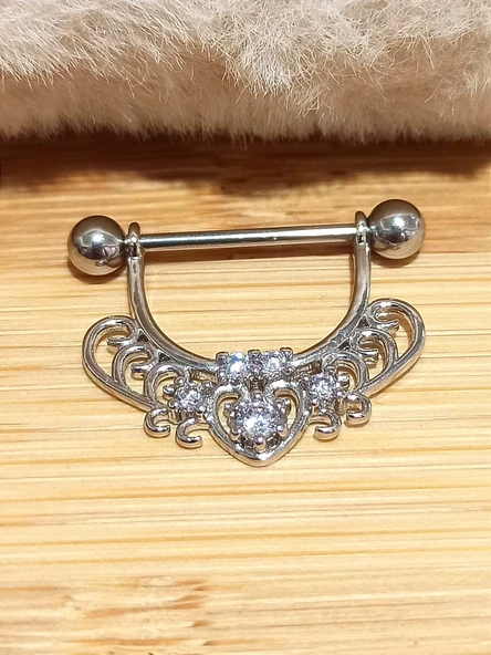 Monalisa Home Lüks Metalik Gösterişli Köprü Piercing