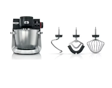 BOSCH Serie 6 Kitchen machine with scale 1600 W Siyah - 1