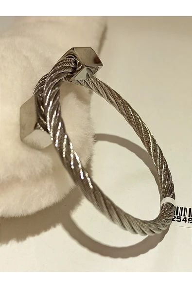 Monalisa Home Gümüş Renk Lüks Figürlü Gösterişli  Bileklik