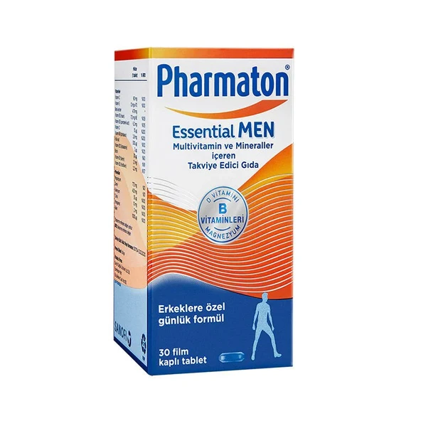 Pharmaton Essential Men 30 Tablet ürün görseli 1