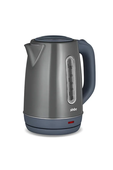 Sinbo Inox Su Isıtıcı Kettle  Paslanmaz Çelik SK-8031 Koyu Gri - 5