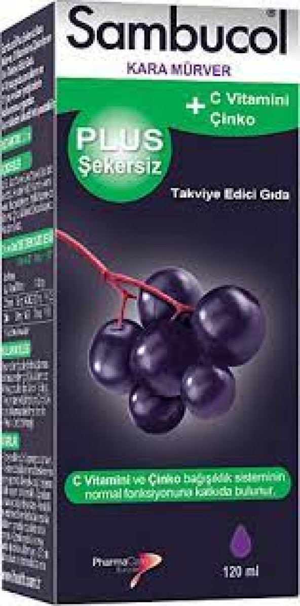Sambucol Plus Şekersiz 120ml SKT:10/2023