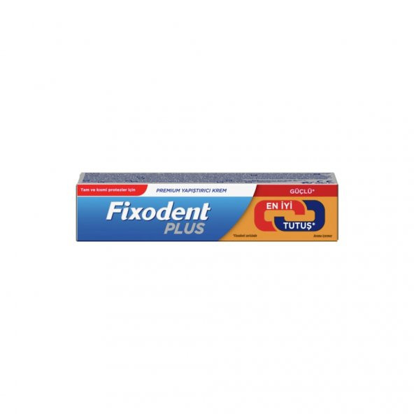 Fixodent Plus Premium Best Hold Diş Protezi Yapıştırıcı Krem 40 G